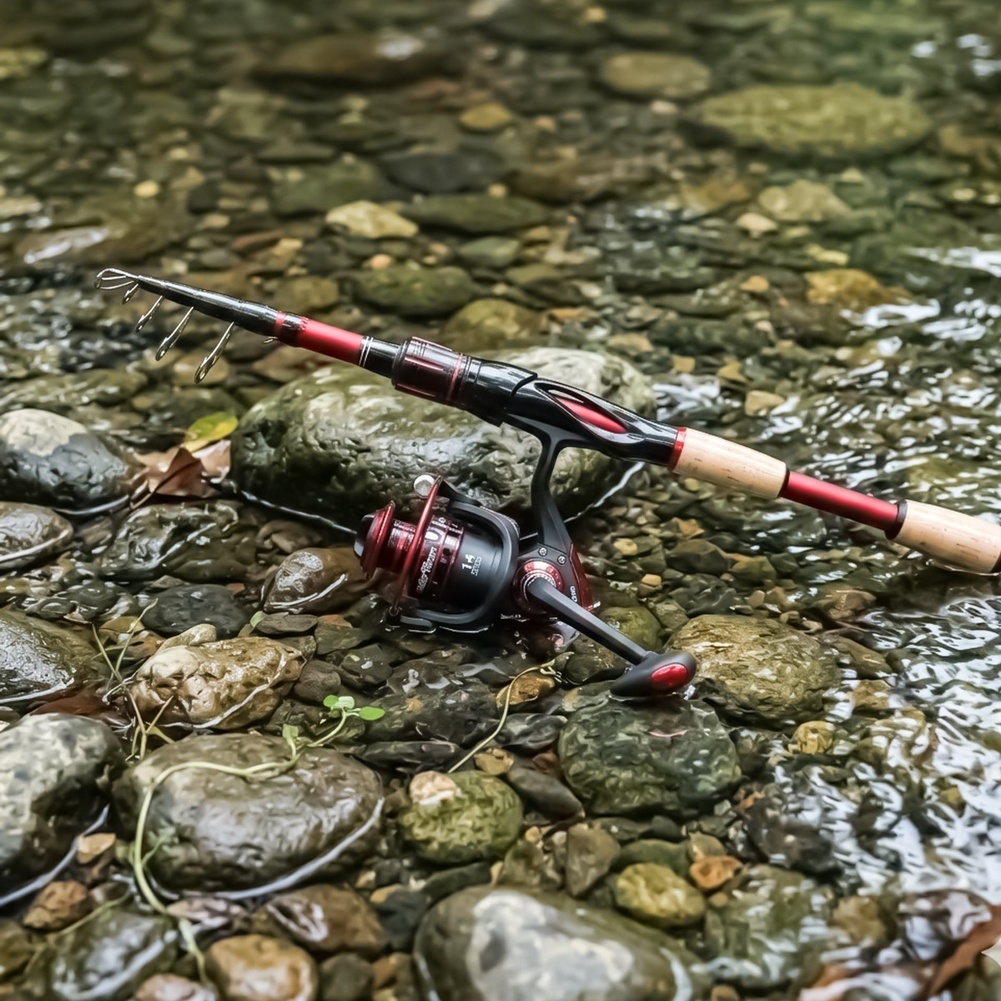 Canne à pêche ultralégère en f - Fishing Rod Combo avis et prix