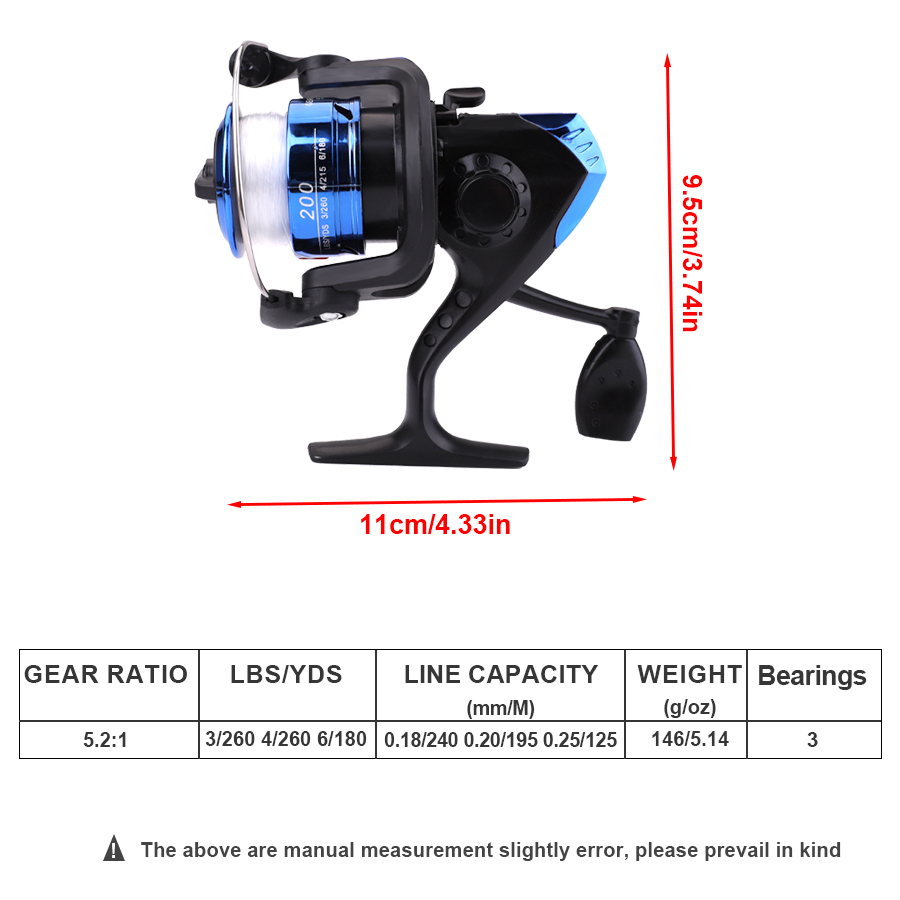 FTK 1.8M Portable filature can - Fishing Rod Combo avis et prix